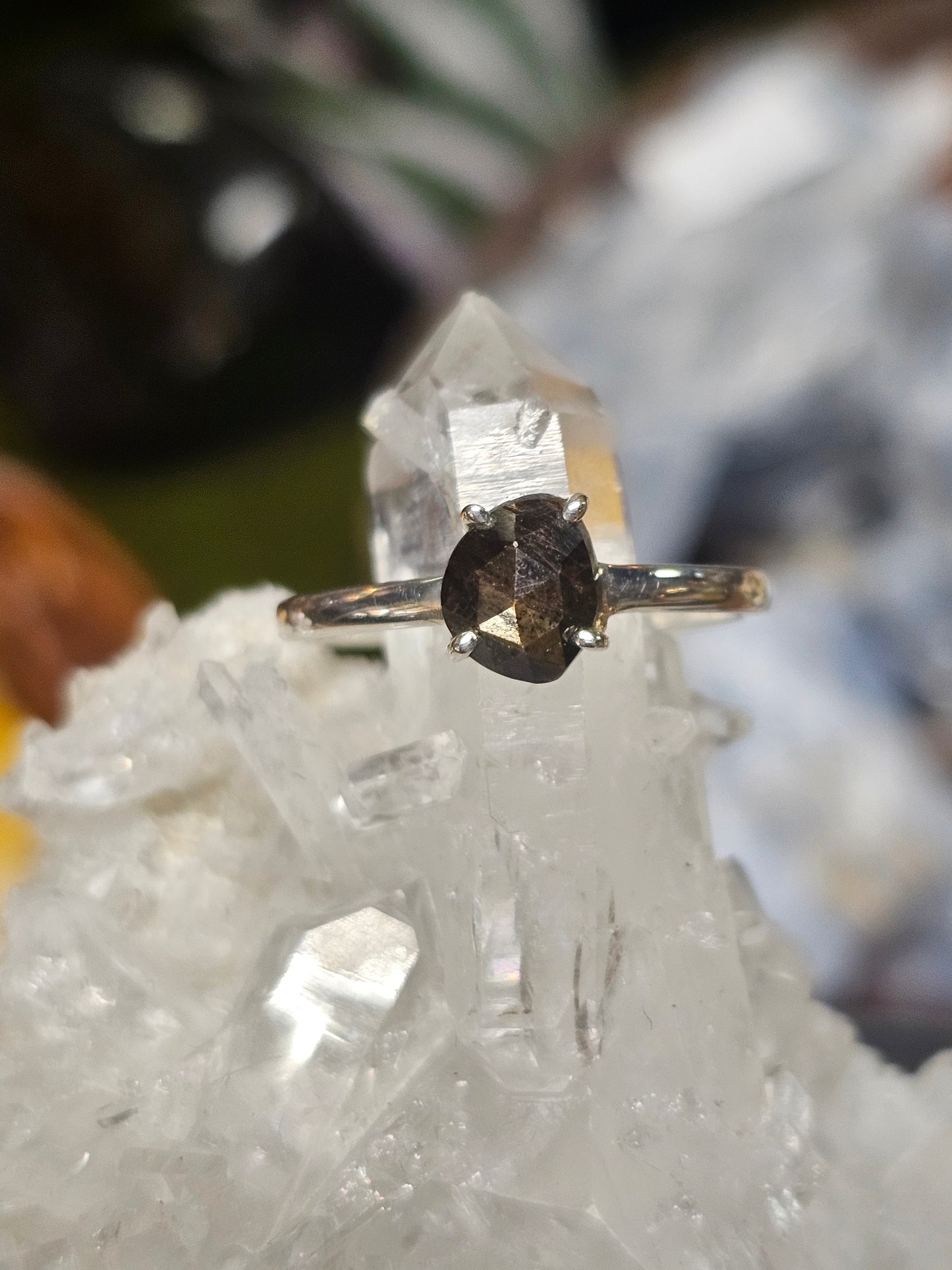 Size 10 Zawadi Golden Sapphire ring