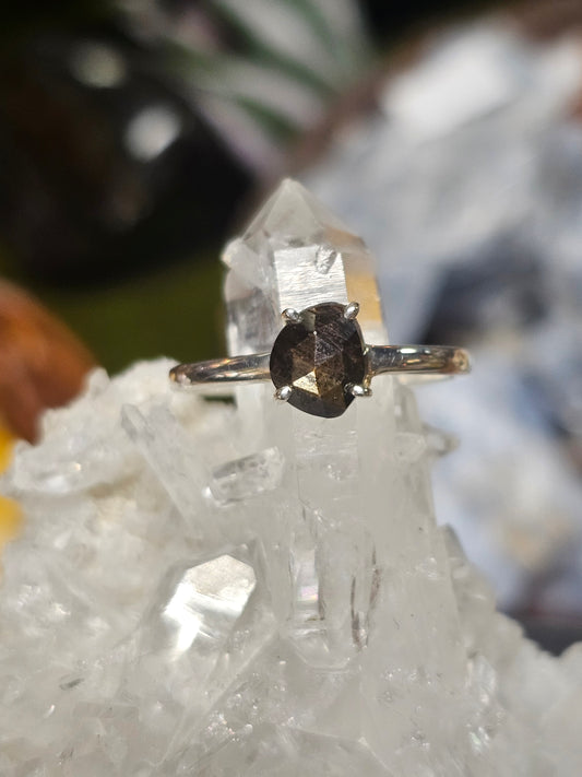 Size 10 Zawadi Golden Sapphire ring
