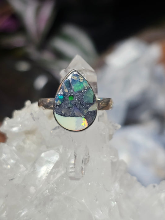 Size 9.5 Opal Composite ring