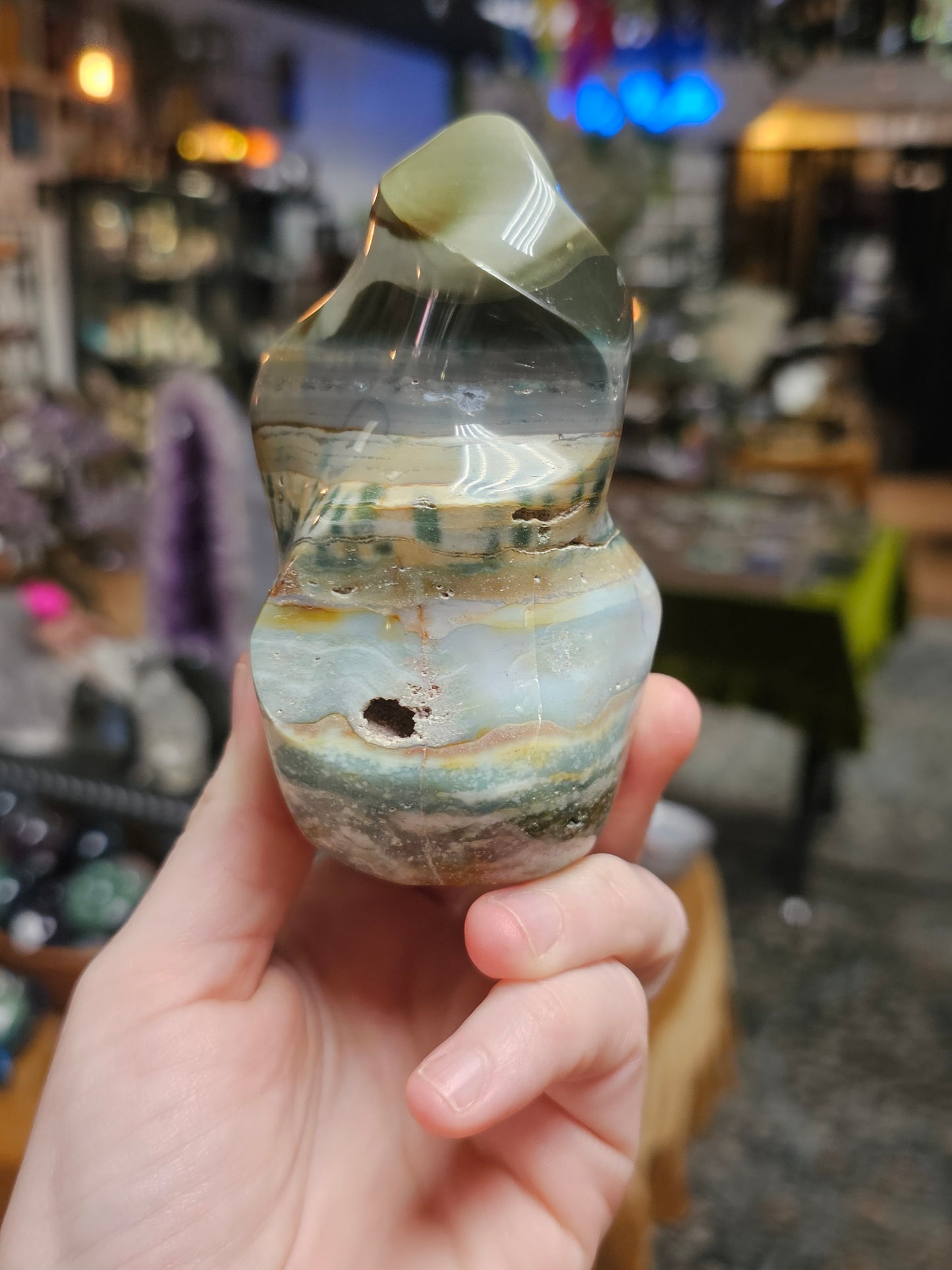Ocean Wave Jasper Flame
