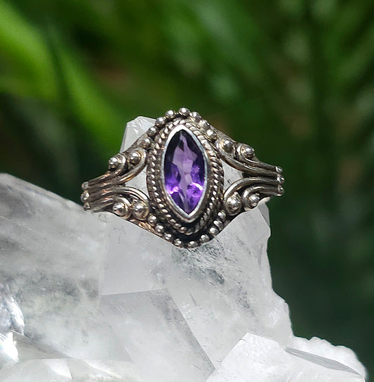 Size 6 Amethyst Ring
