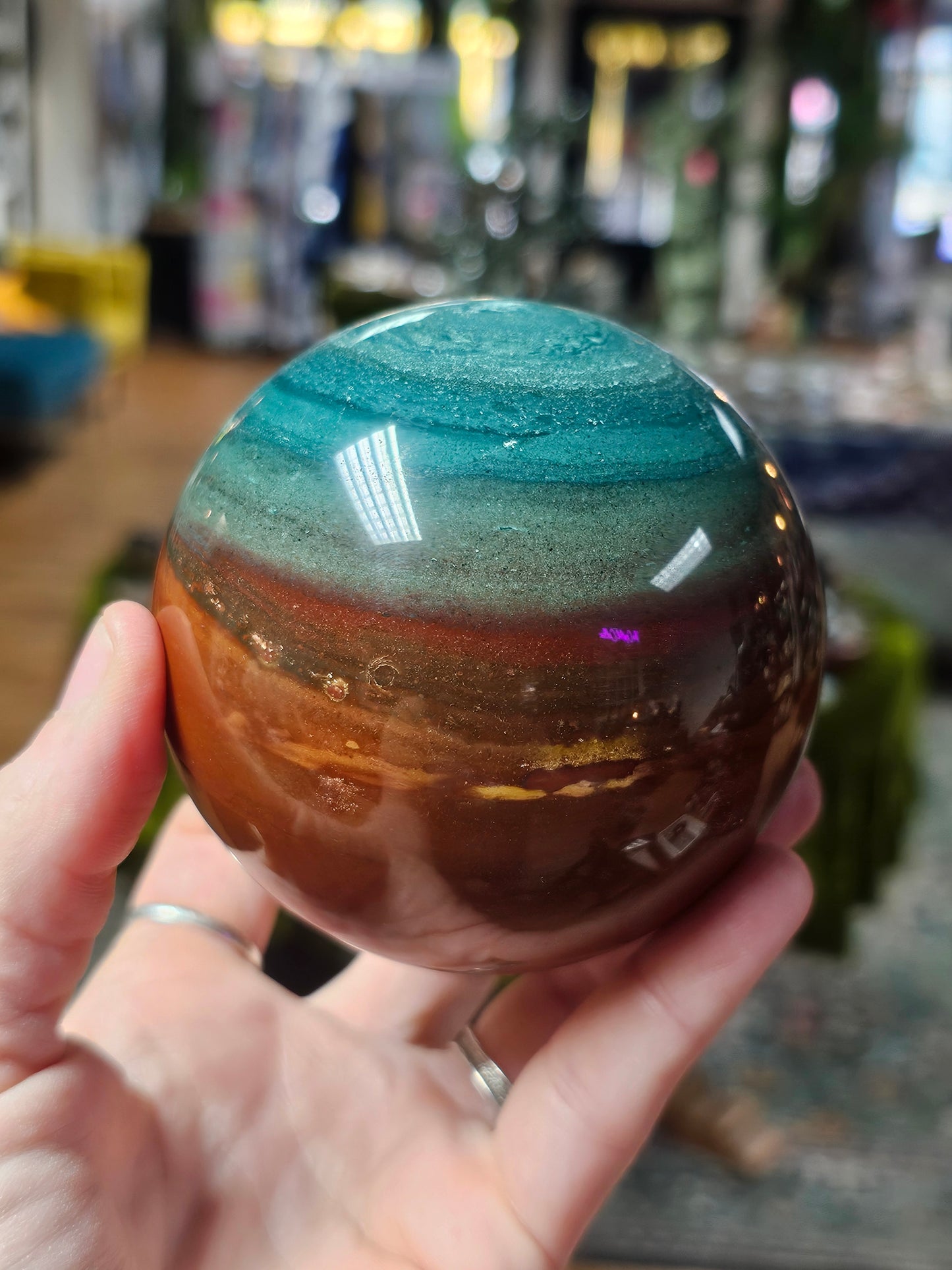 Fancy Jasper Sphere