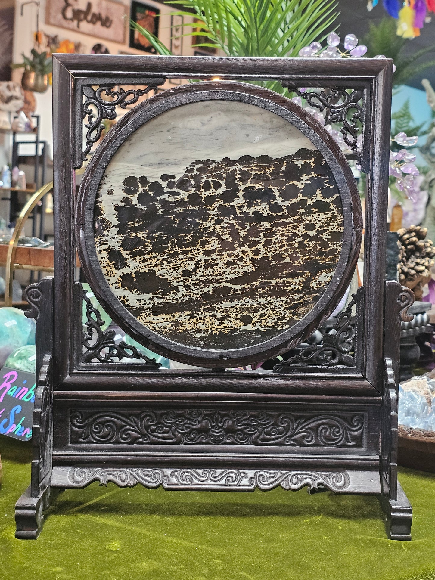 Framed Dendritic Jasper