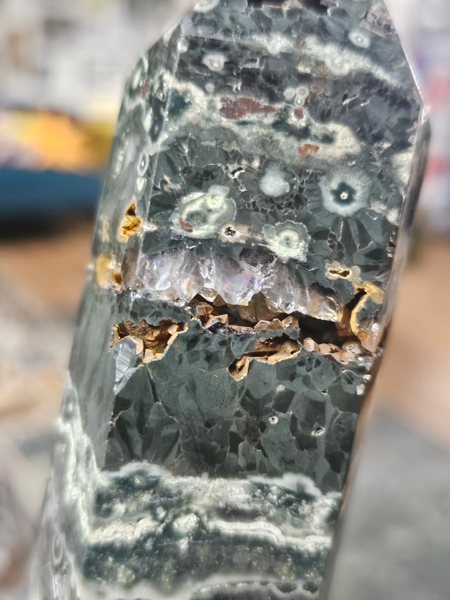 Orbicular Jasper Tower