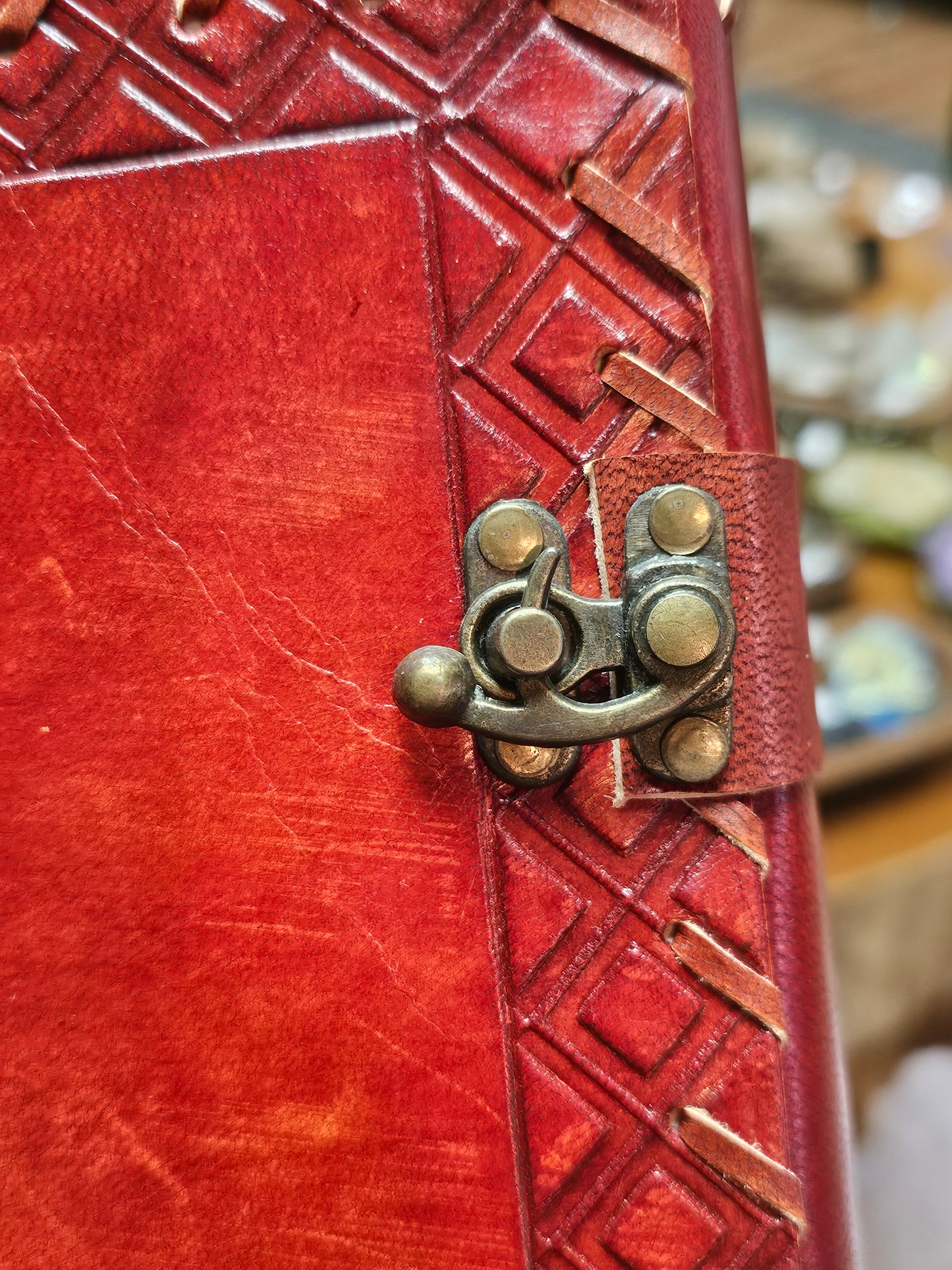 XL Lapis Lazuli Leather Journal