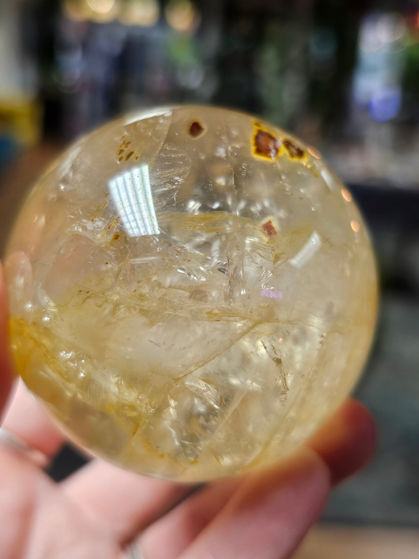 Included Golden Healer Quartz