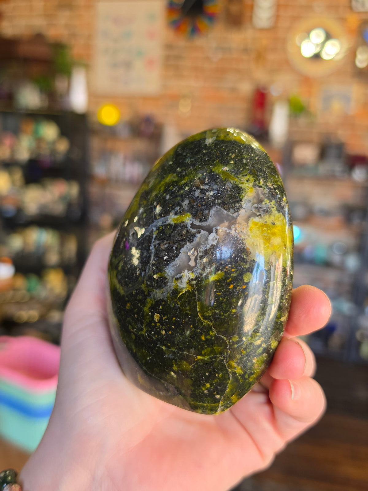 Common Green Opal Freeform
