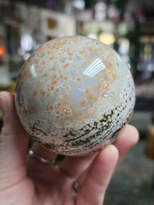 Ocean Jasper Sphere