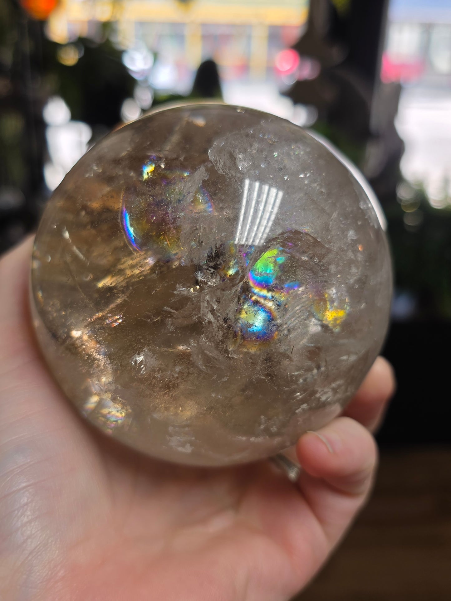 Smoky Quartz Sphere