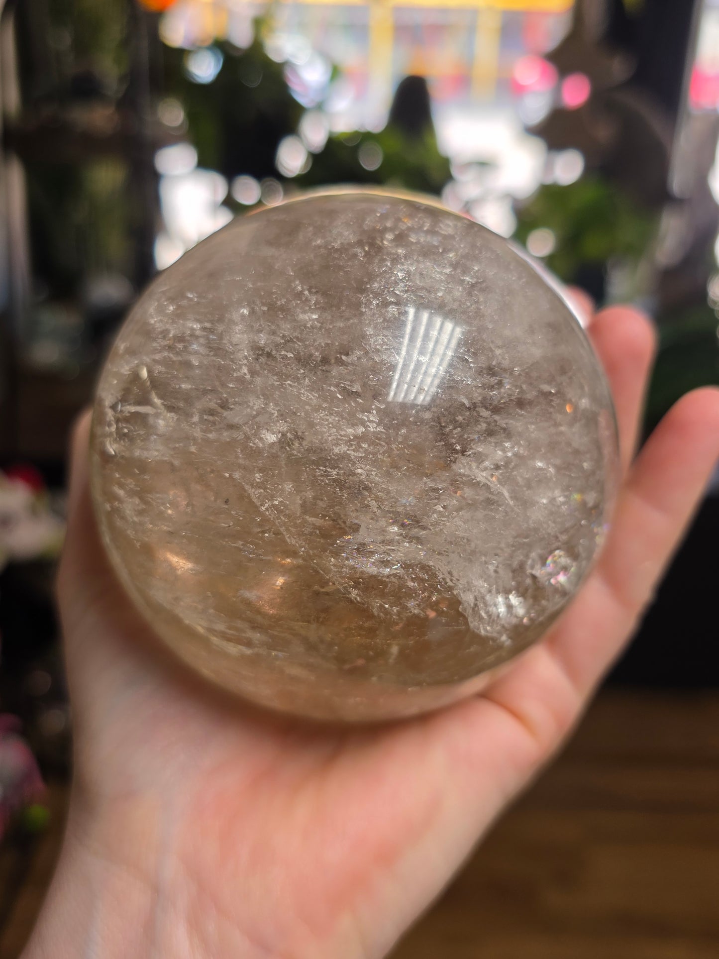Smoky Quartz Sphere