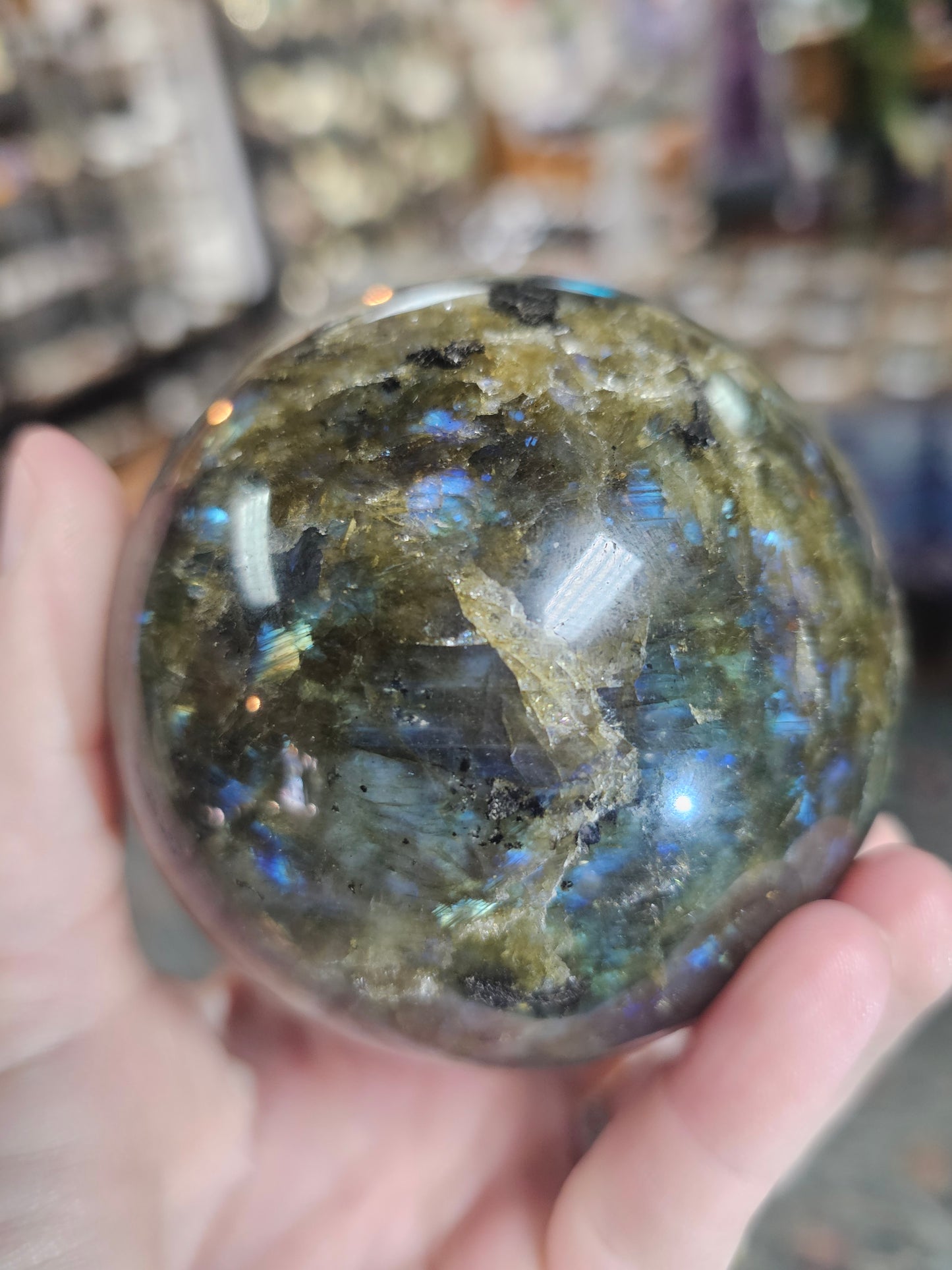Labradorite Sphere