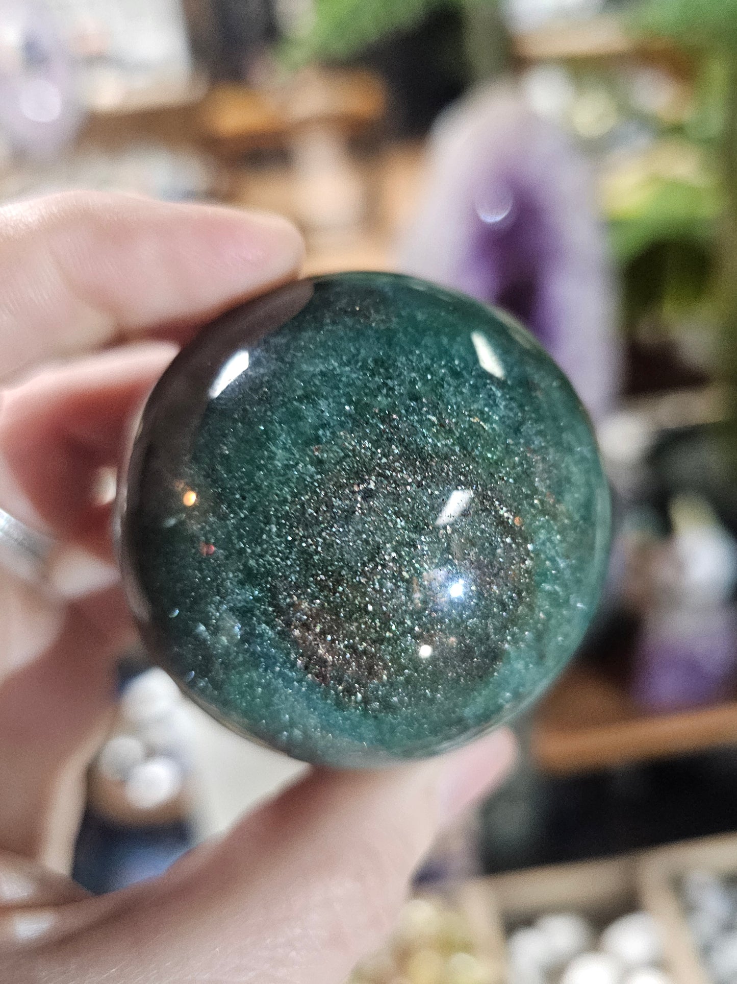 Green Adventurine Sphere