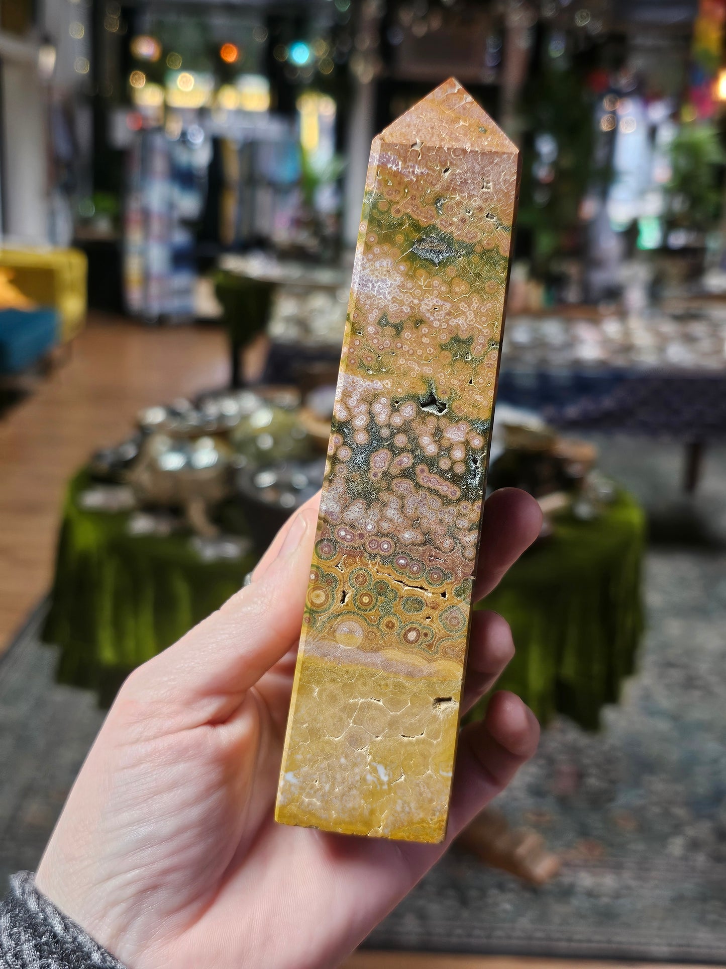 Orbicular Jasper Tower