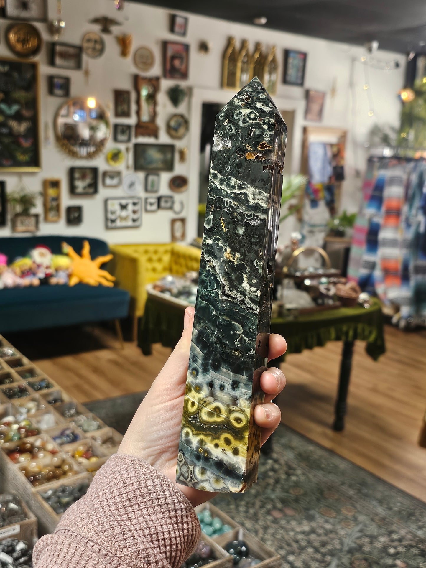 Orbicular Jasper Tower