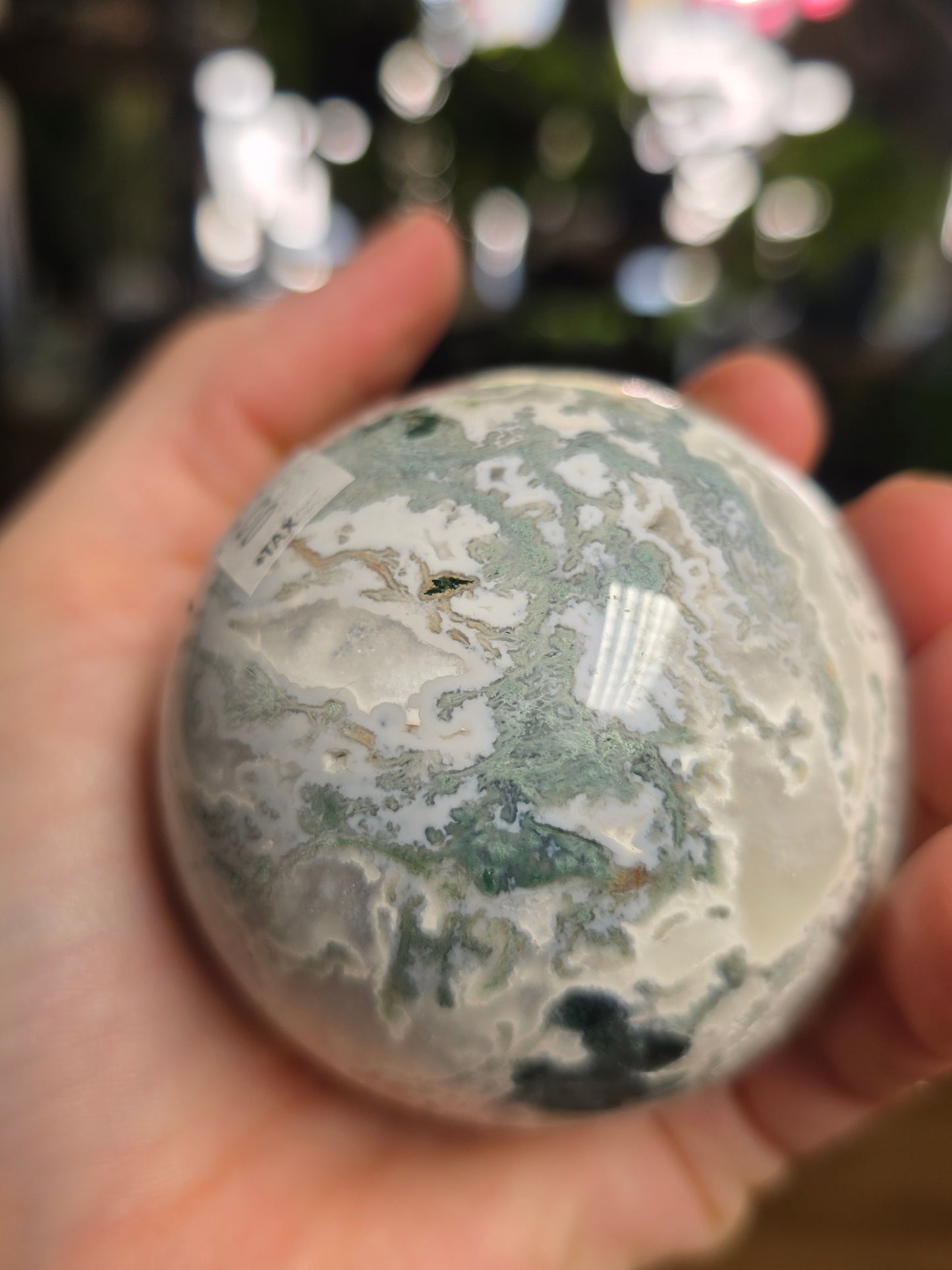 Moss Agate Sphere