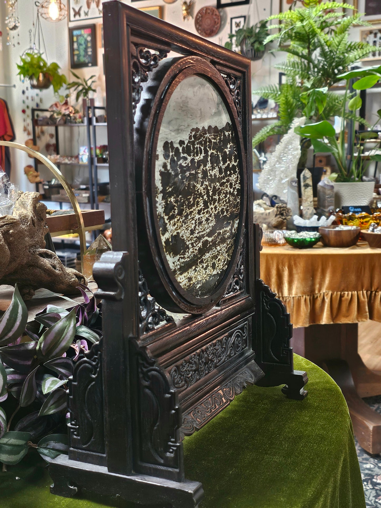 Framed Dendritic Jasper