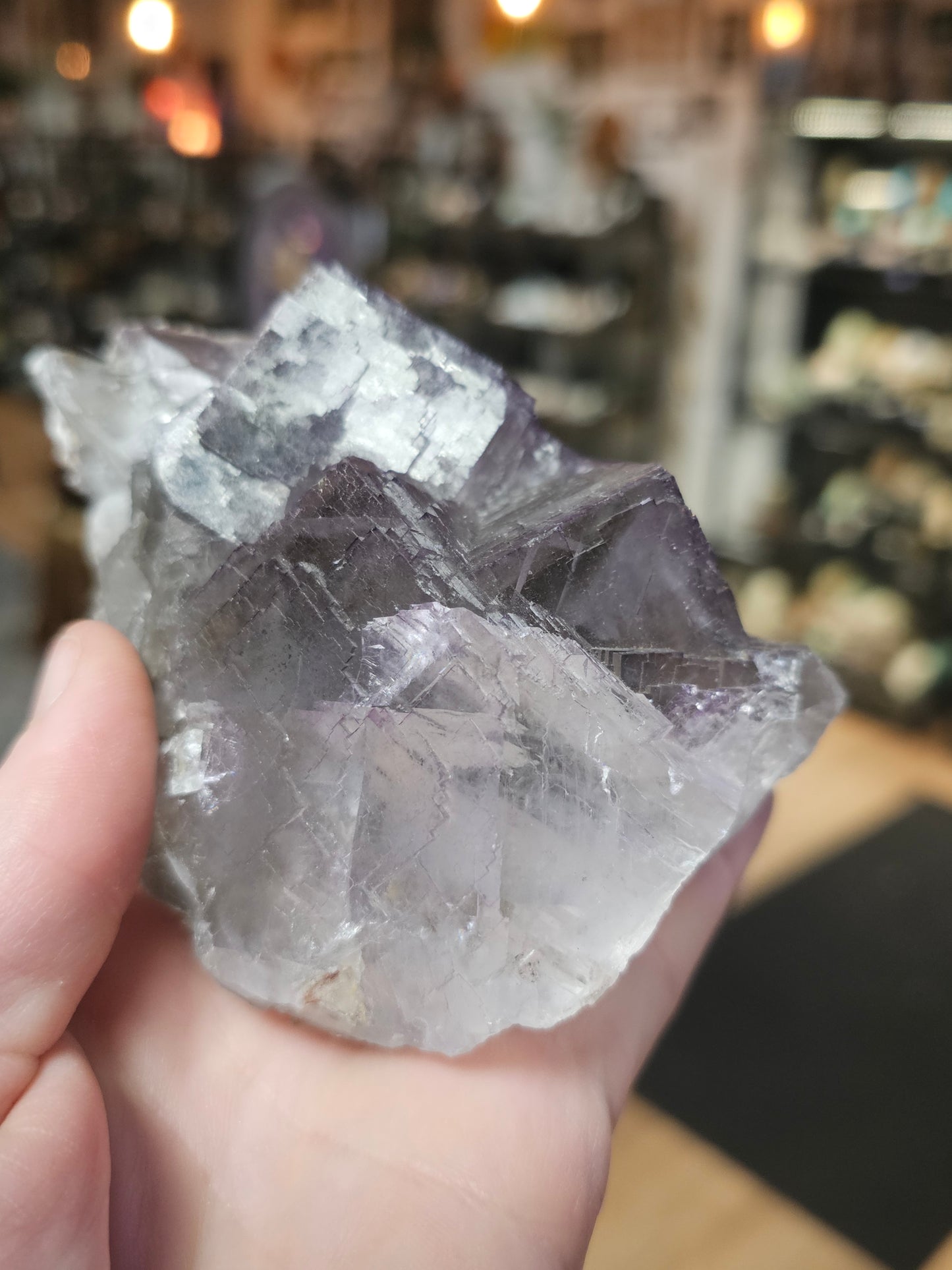 Purple Cubic Fluorite