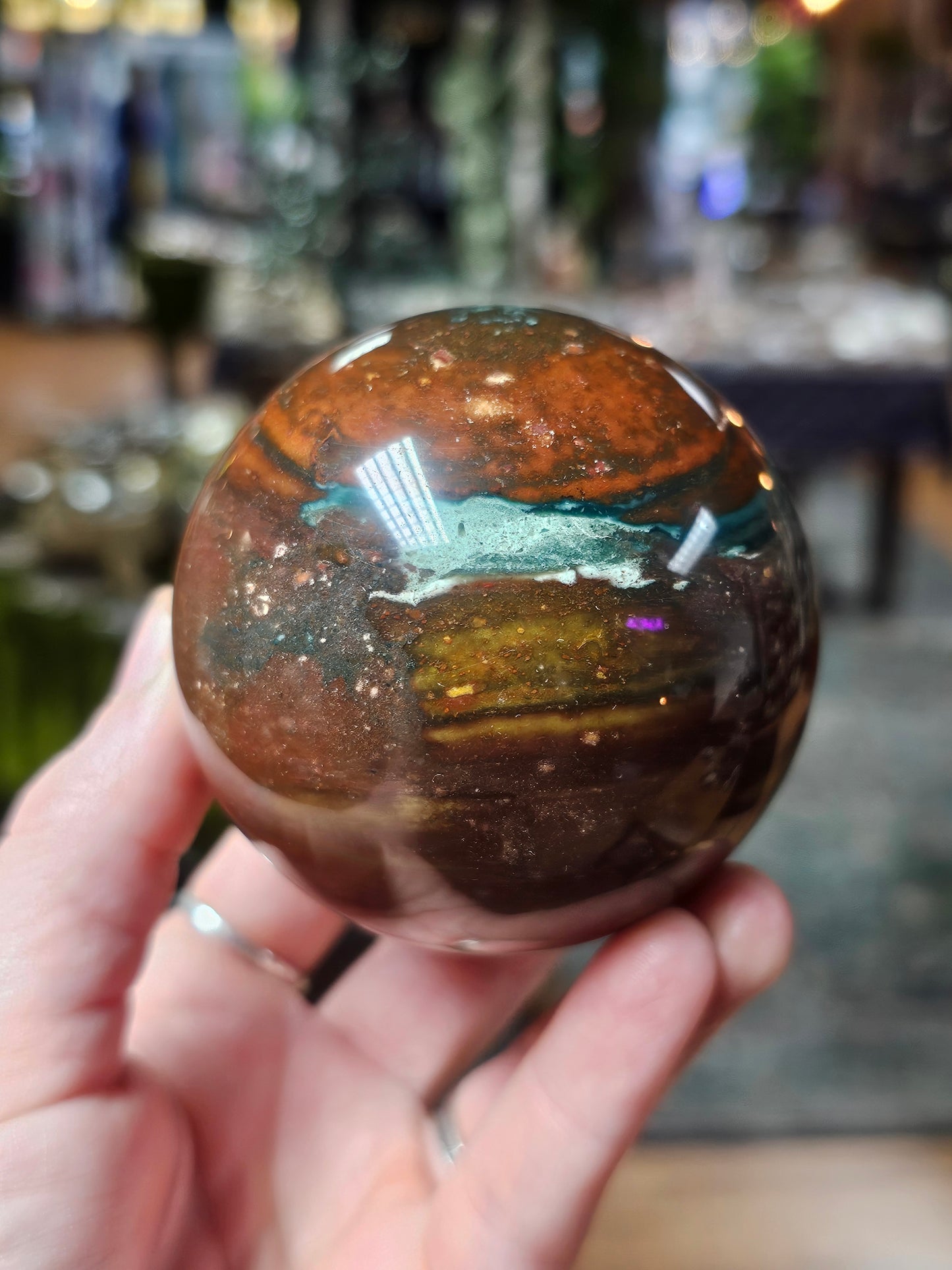 Fancy Jasper Sphere