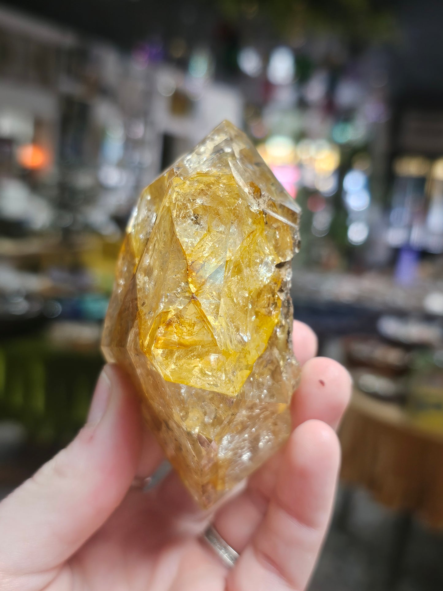 Golden Healer Herkimer Diamond