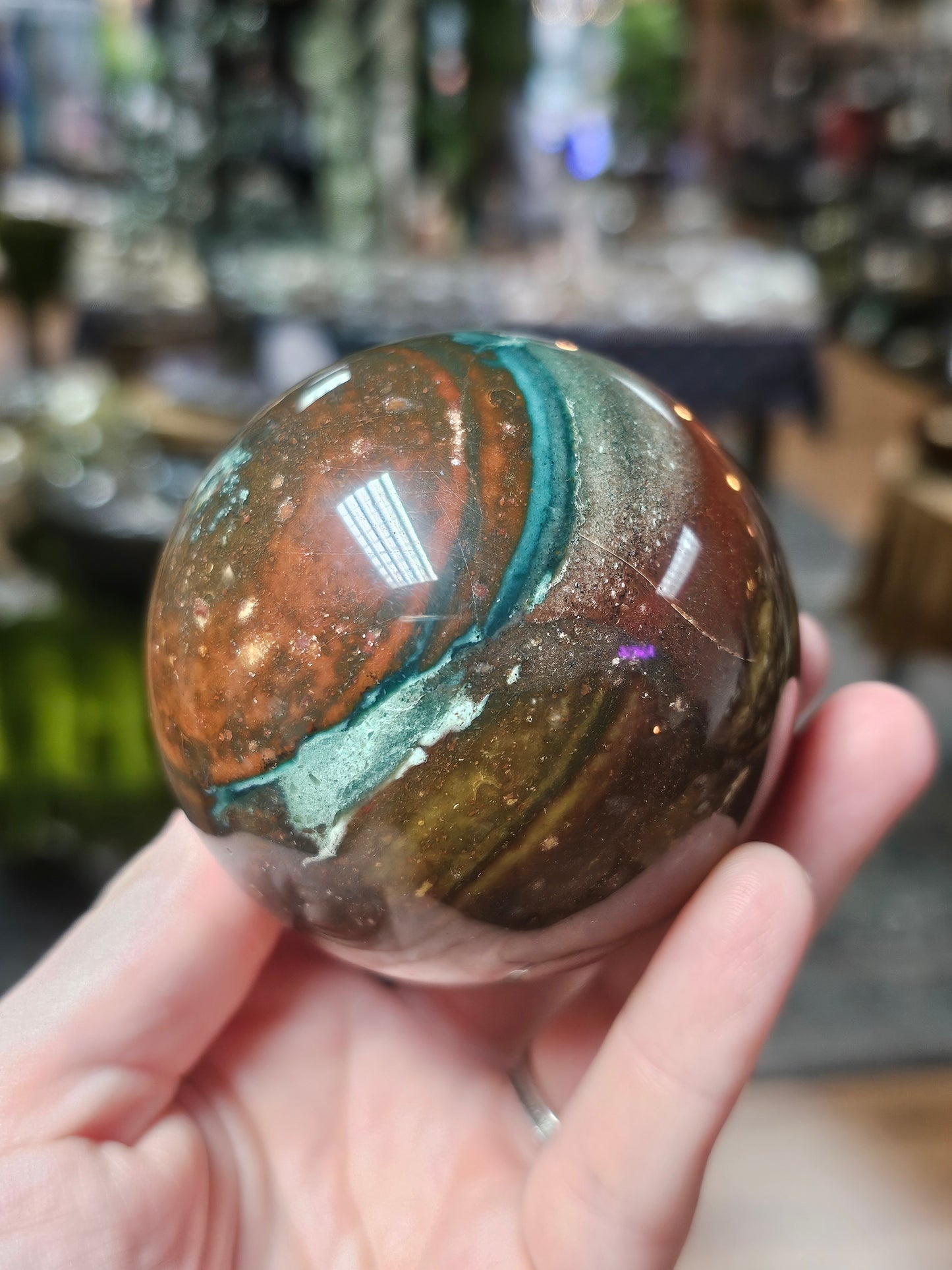 Fancy Jasper Sphere