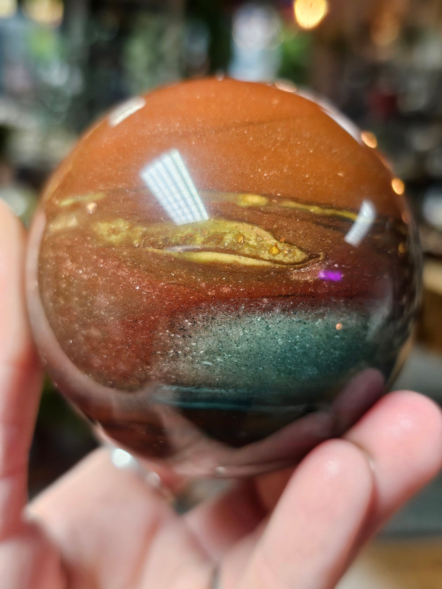 Fancy Jasper Sphere