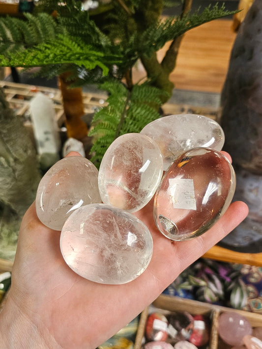 Clear Quartz Palmstone