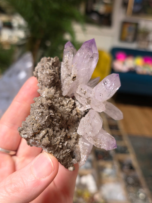 Vera Cruz Amethyst On Dolomite