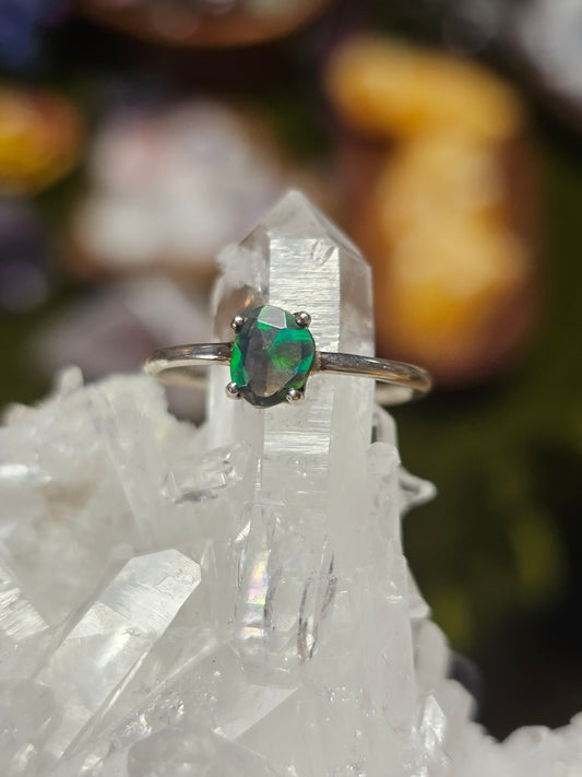 Size 7.5 Chalama Opal Ring