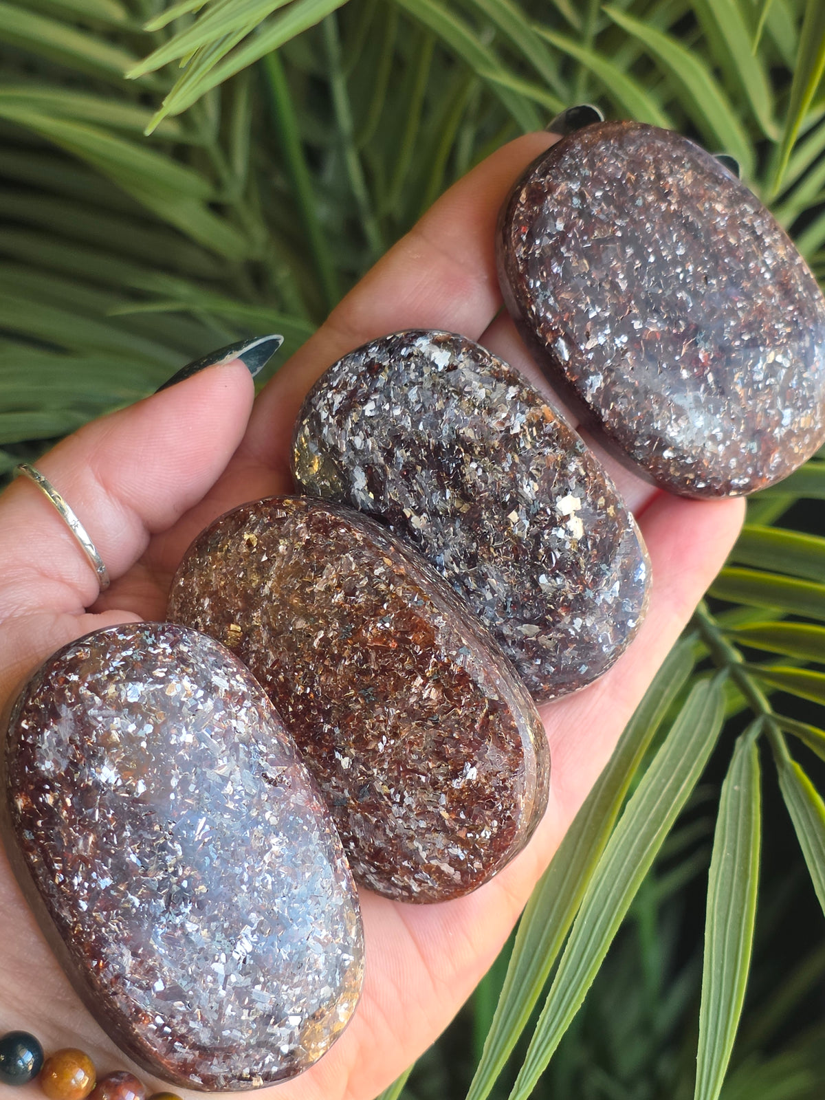 Red Adventurine Palmstone