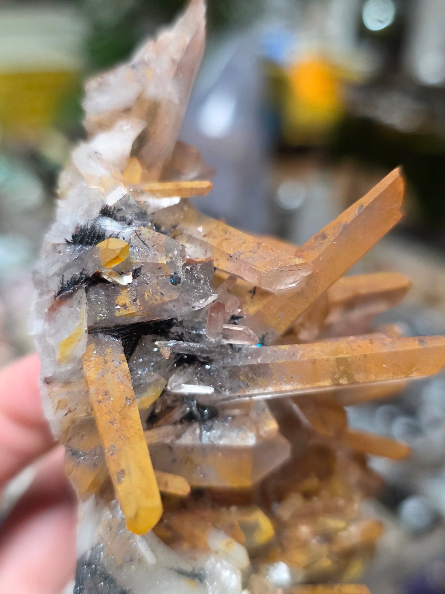 Specular Hematite On Quartz