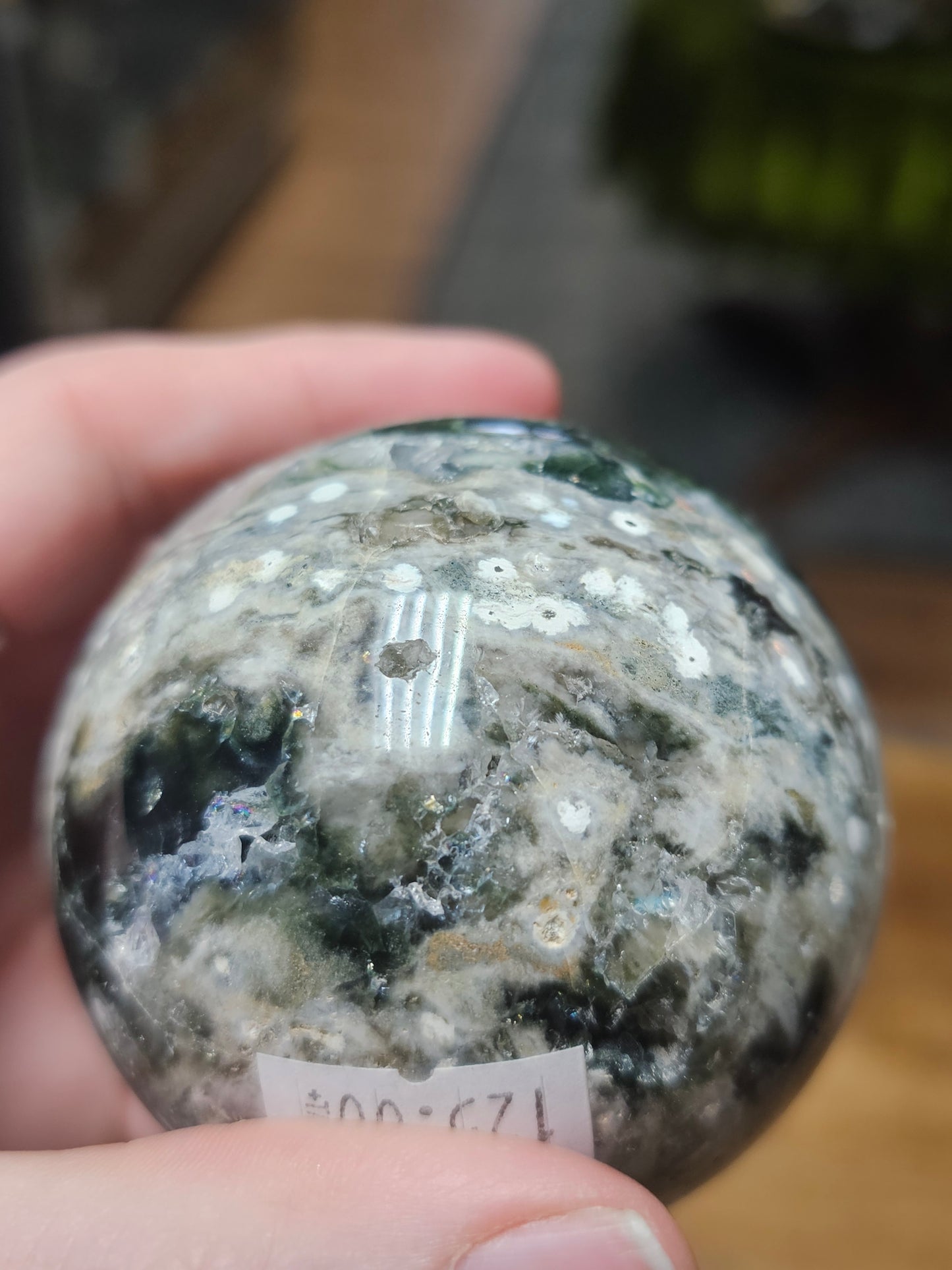 Ocean Jasper Sphere