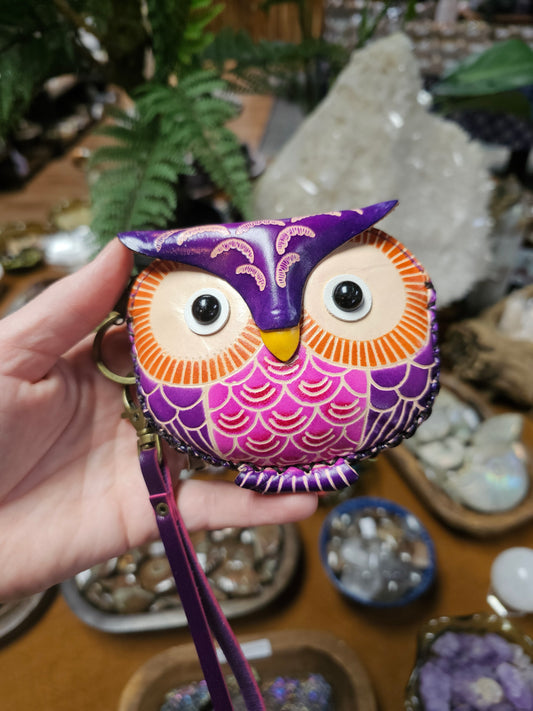 Owl coin purse