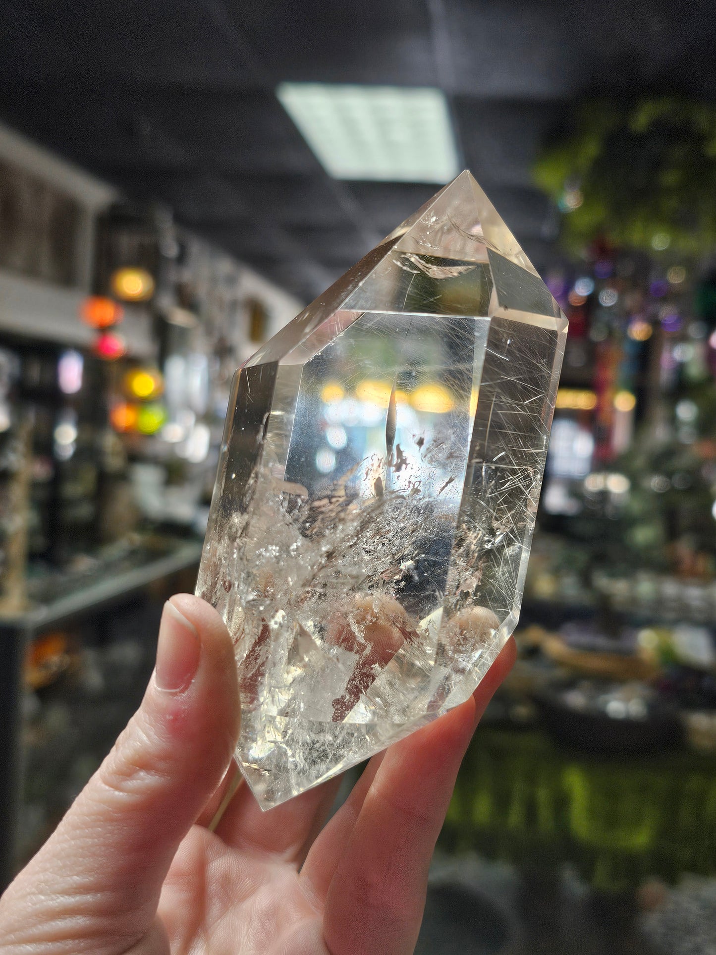 Polished Rutilated Quartz DT
