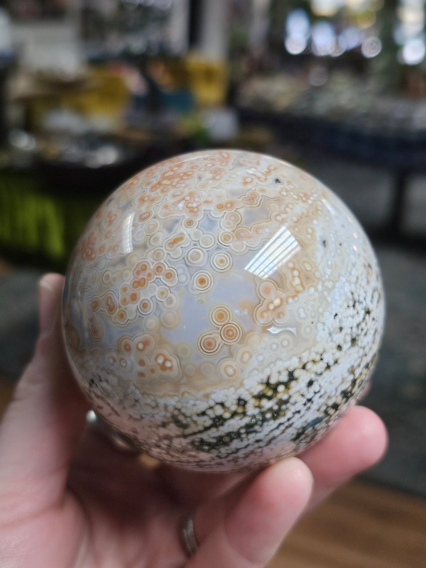 Ocean Jasper Sphere