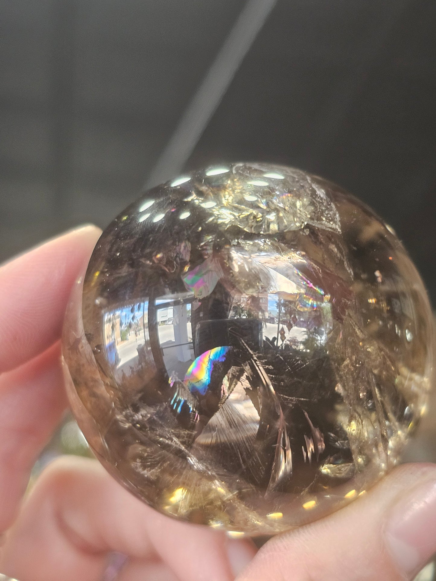 Smoky Quartz Sphere