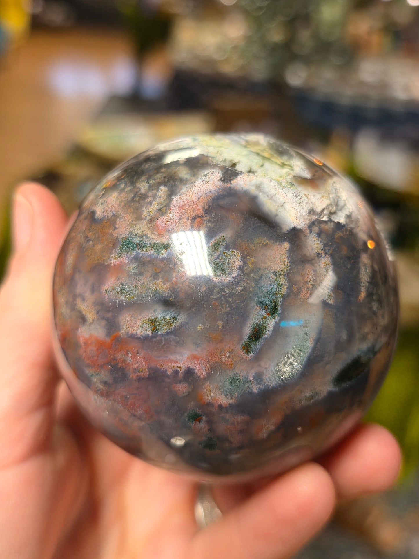 Cosmic Jasper Sphere