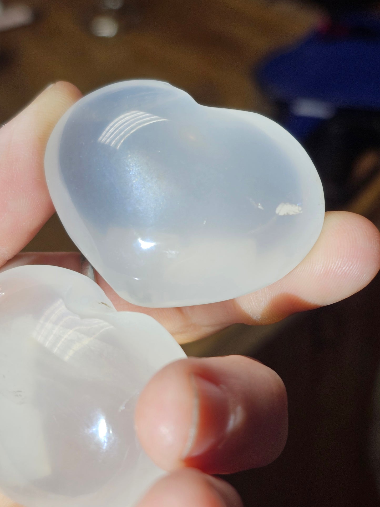 Girasol Quartz Hearts