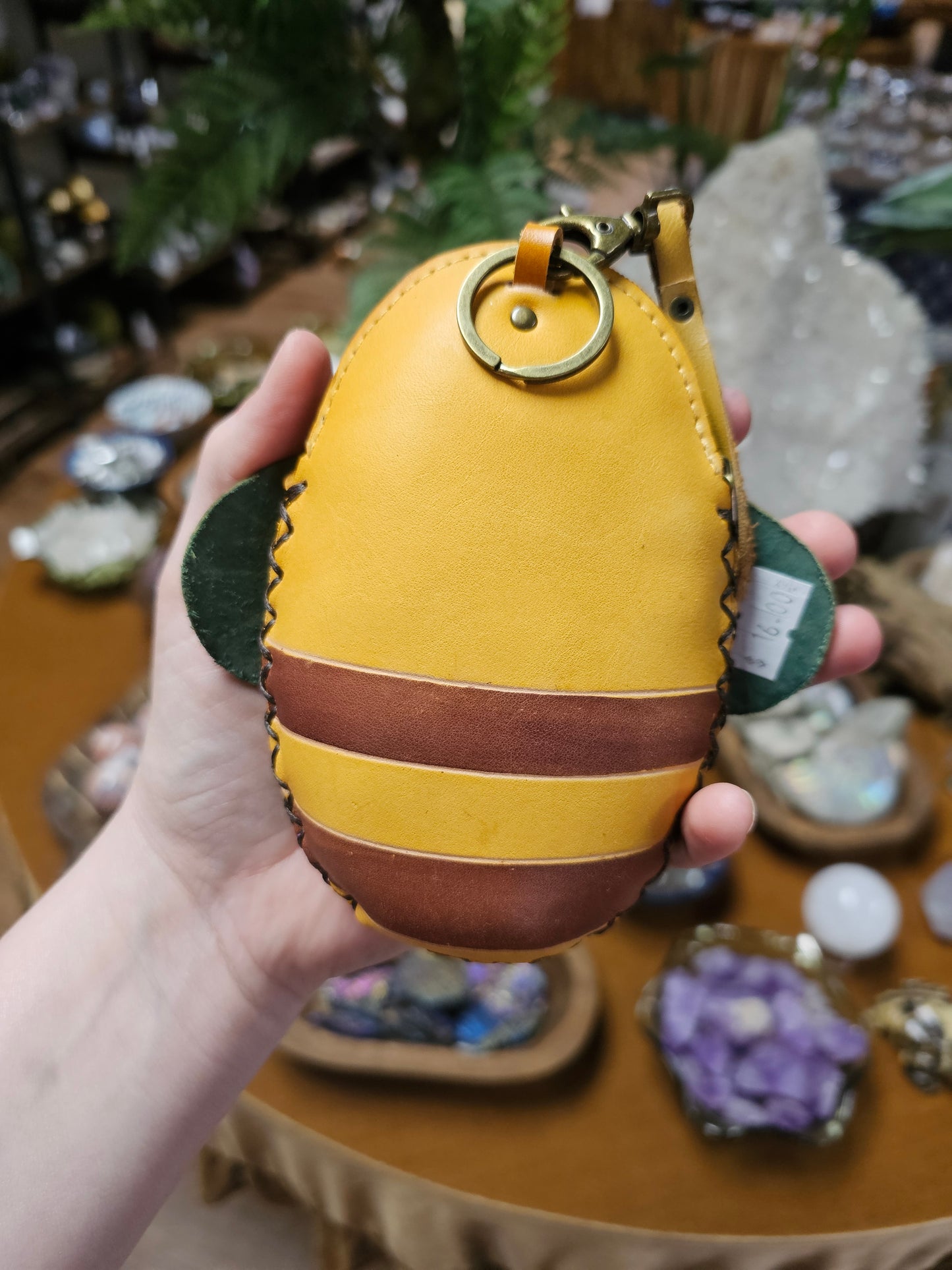 Bee coin purse