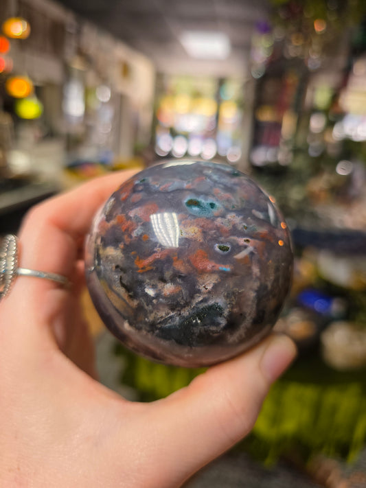 Cosmic Jasper Sphere