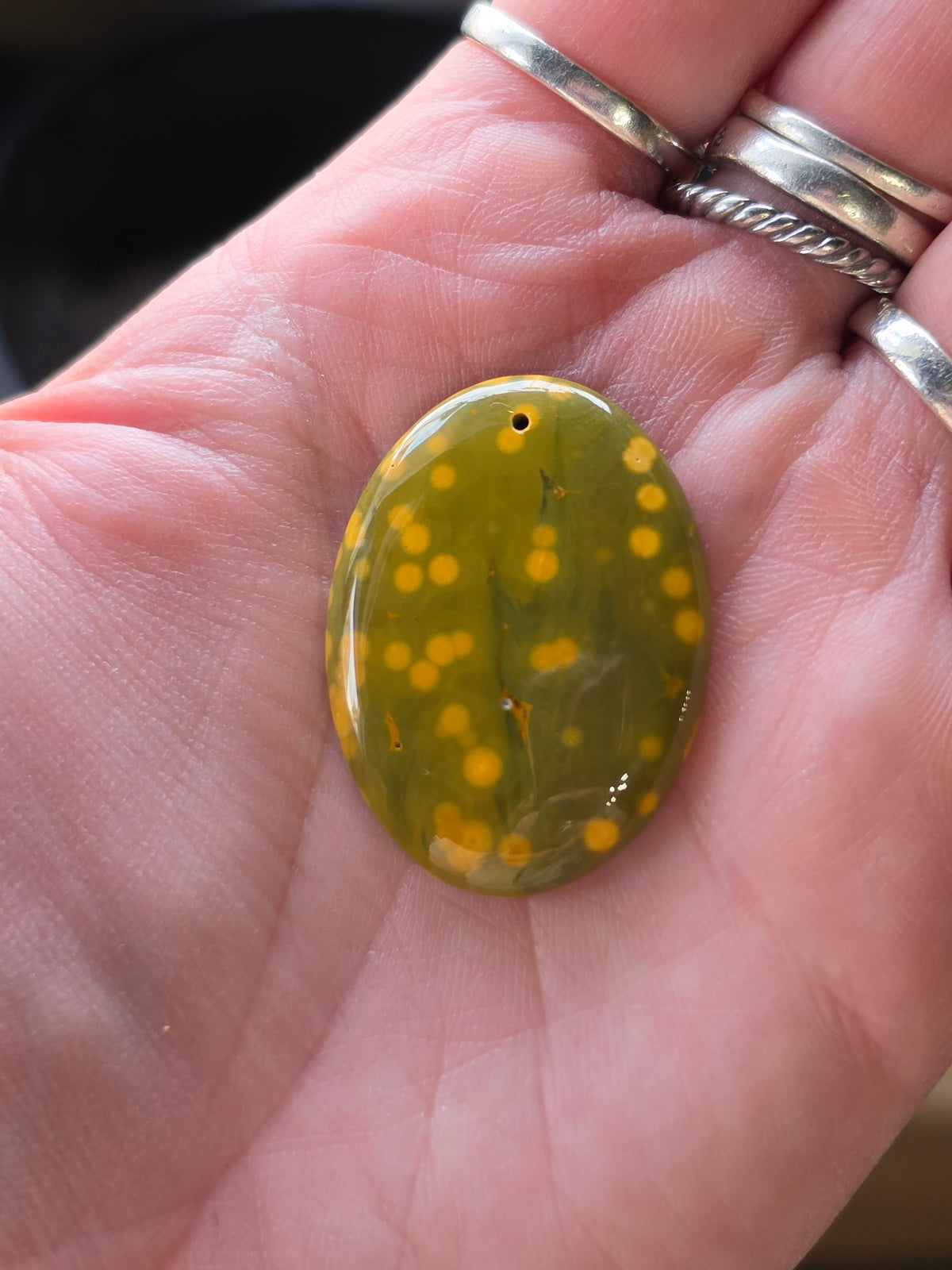Kabamby Ocean Jasper Cabochon