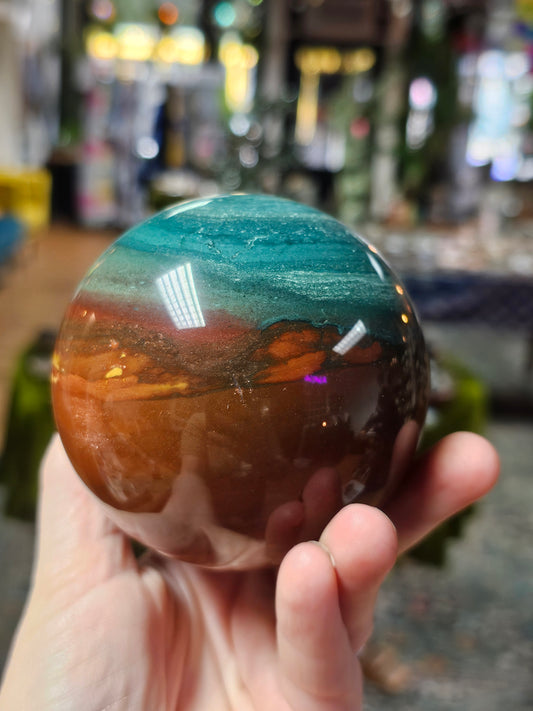 Fancy Jasper Sphere
