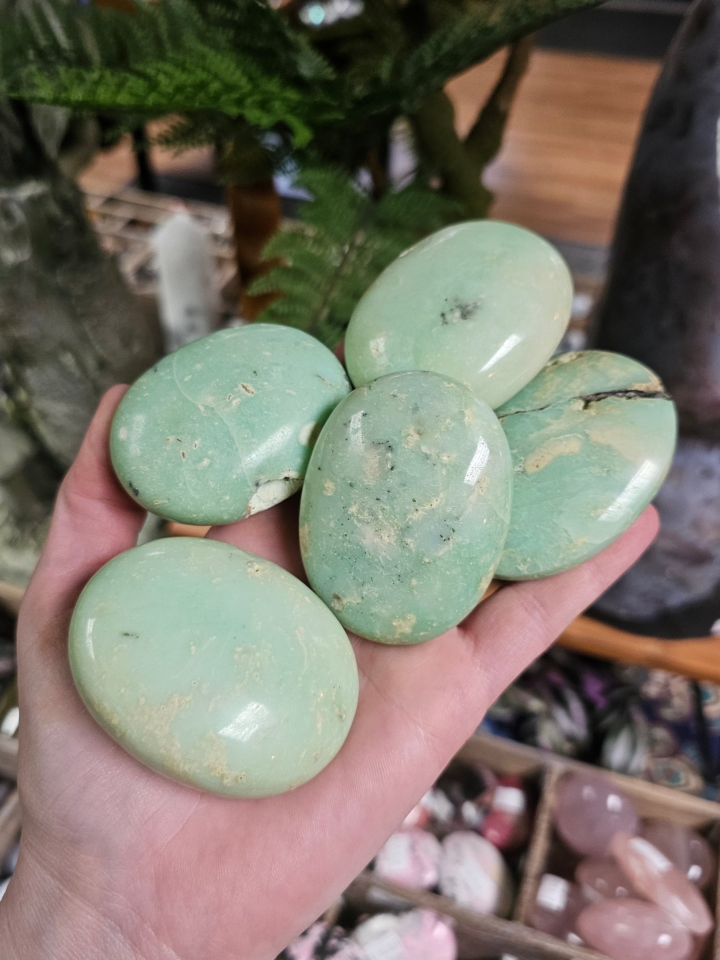 Chrysoprase Palmstone