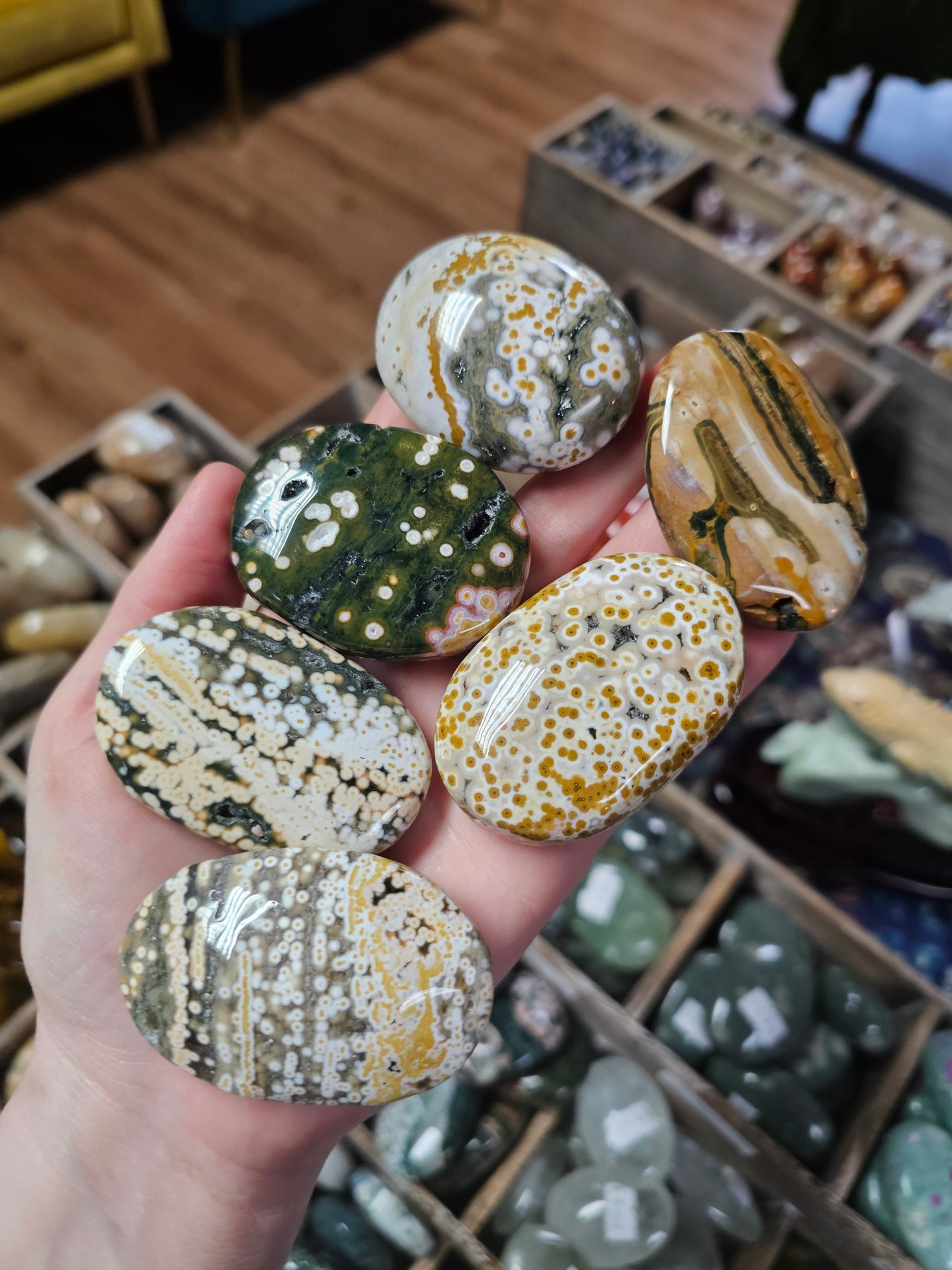 Mixed Vein Ocean Jasper