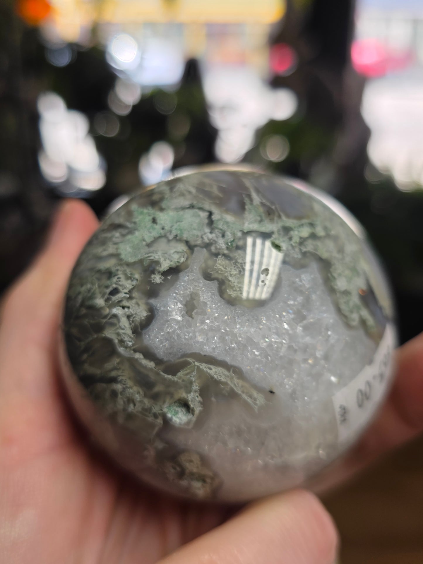 Moss Agate Sphere