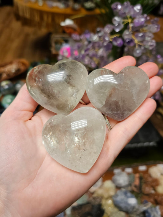 Praisiolite Heart