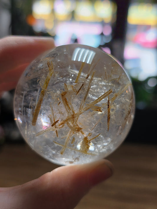 Included Quartz Sphere