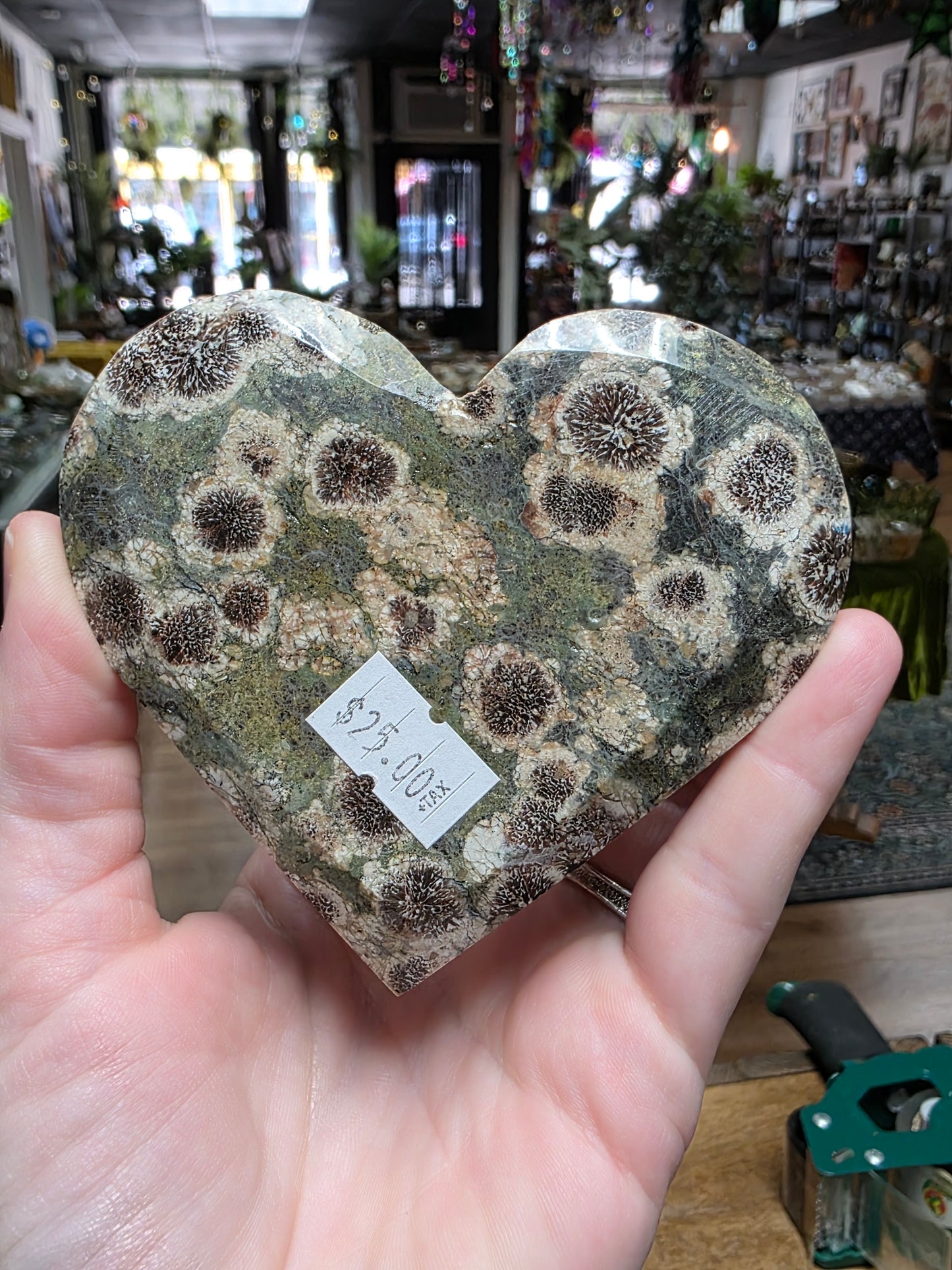 Sakura Jasper Heart