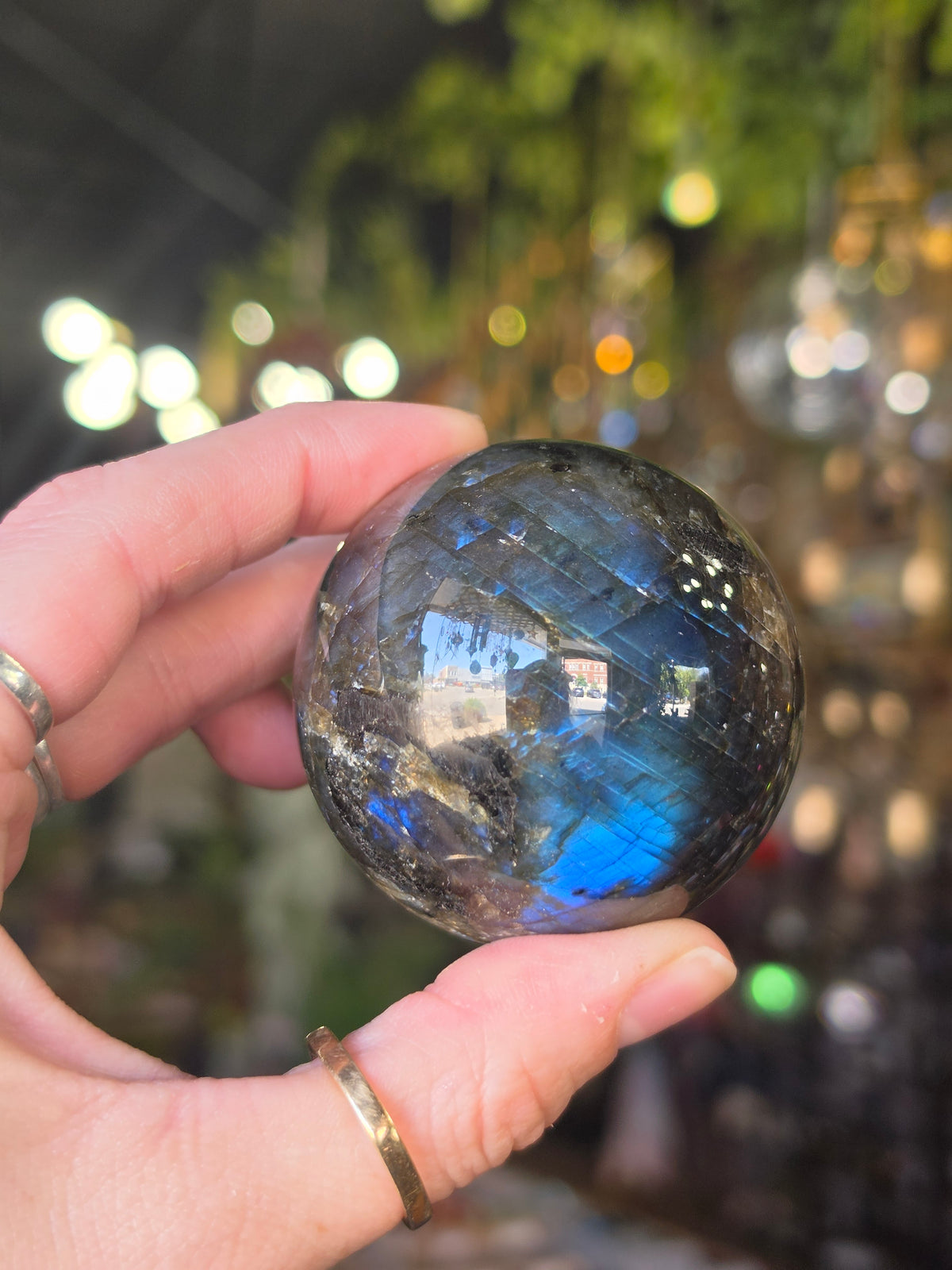 Labradorite Sphere