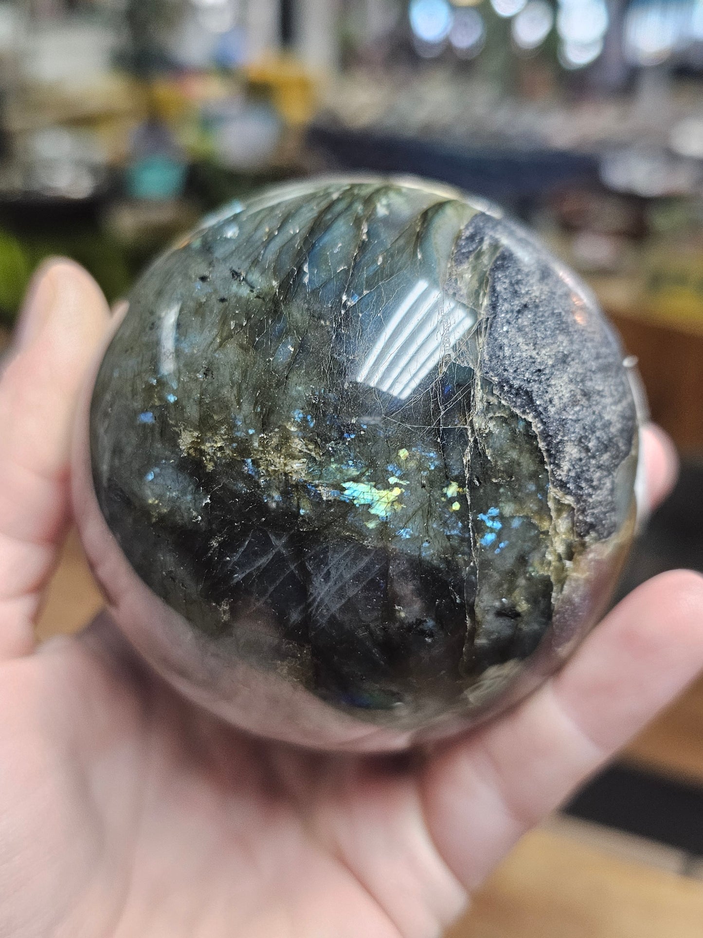 Labradorite Sphere