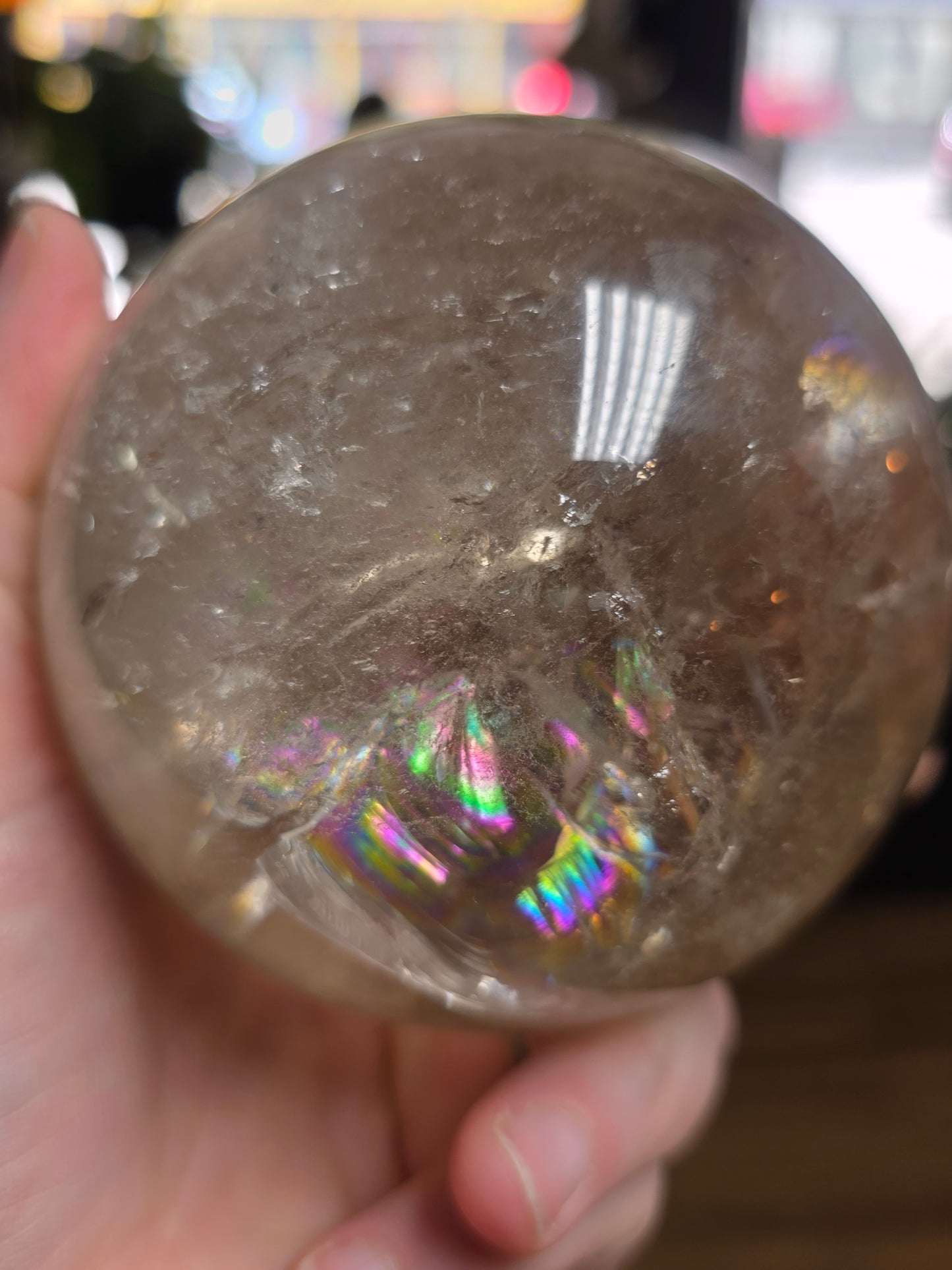 Smoky Quartz Sphere